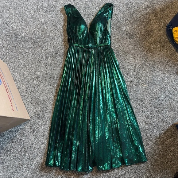 Pol Atteu Emerald Green Dress size 4 - Picture 1 of 16